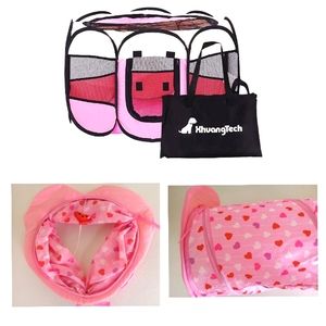 2 piece Portable playpen and play tunnel NWOT